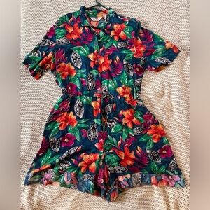 Vintage Hawaiian romper